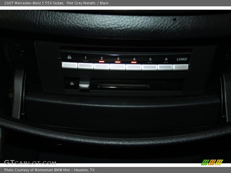 Flint Grey Metallic / Black 2007 Mercedes-Benz S 550 Sedan