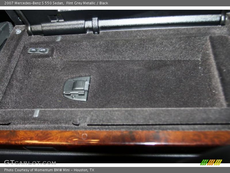 Flint Grey Metallic / Black 2007 Mercedes-Benz S 550 Sedan