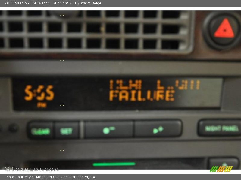 Midnight Blue / Warm Beige 2001 Saab 9-5 SE Wagon