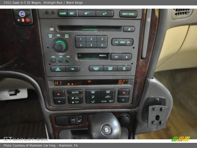 Midnight Blue / Warm Beige 2001 Saab 9-5 SE Wagon