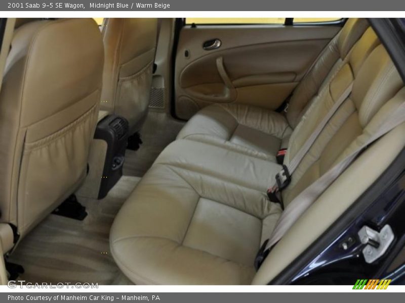 Midnight Blue / Warm Beige 2001 Saab 9-5 SE Wagon
