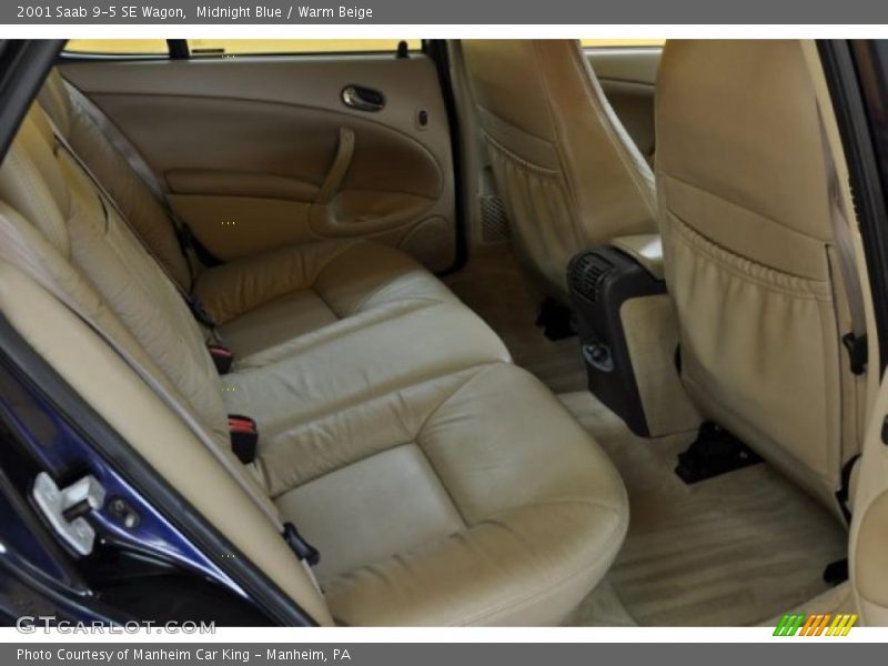 Midnight Blue / Warm Beige 2001 Saab 9-5 SE Wagon