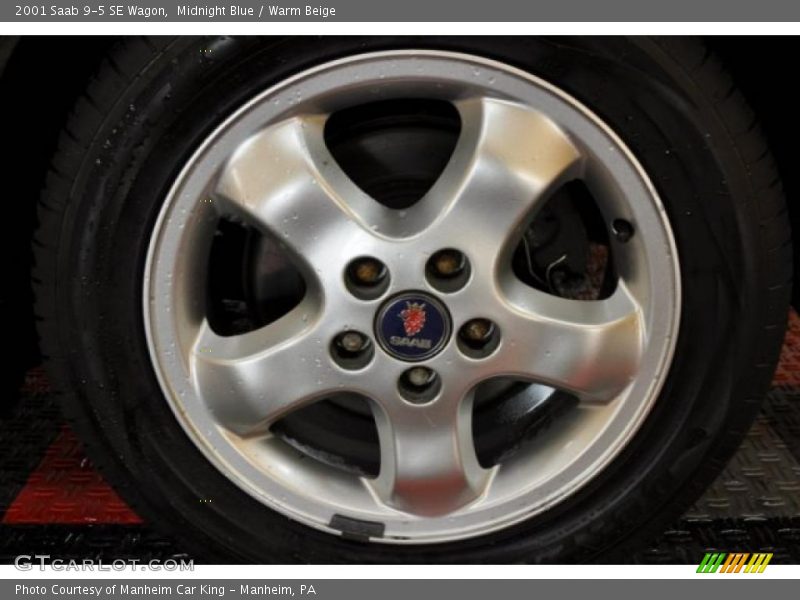 Midnight Blue / Warm Beige 2001 Saab 9-5 SE Wagon