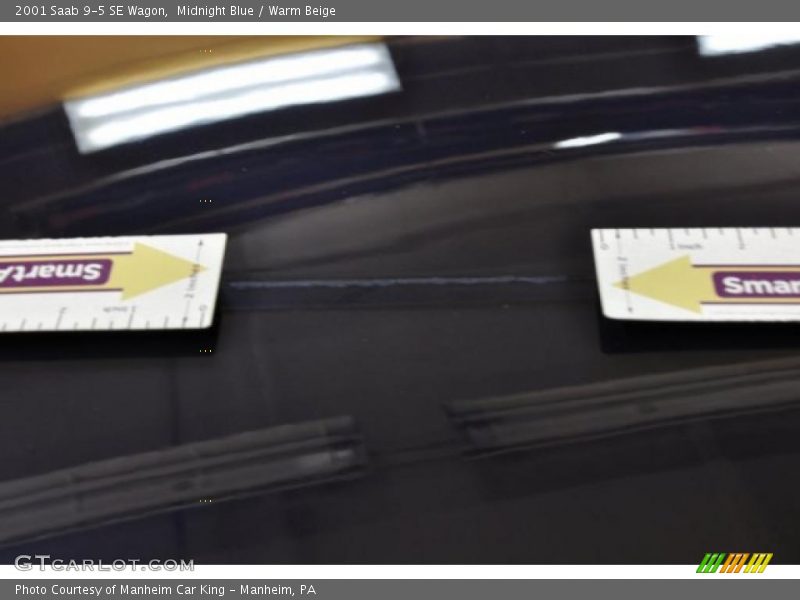 Midnight Blue / Warm Beige 2001 Saab 9-5 SE Wagon