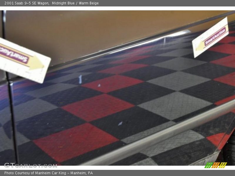 Midnight Blue / Warm Beige 2001 Saab 9-5 SE Wagon