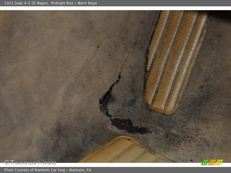 Midnight Blue / Warm Beige 2001 Saab 9-5 SE Wagon