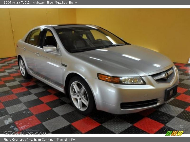 Alabaster Silver Metallic / Ebony 2006 Acura TL 3.2