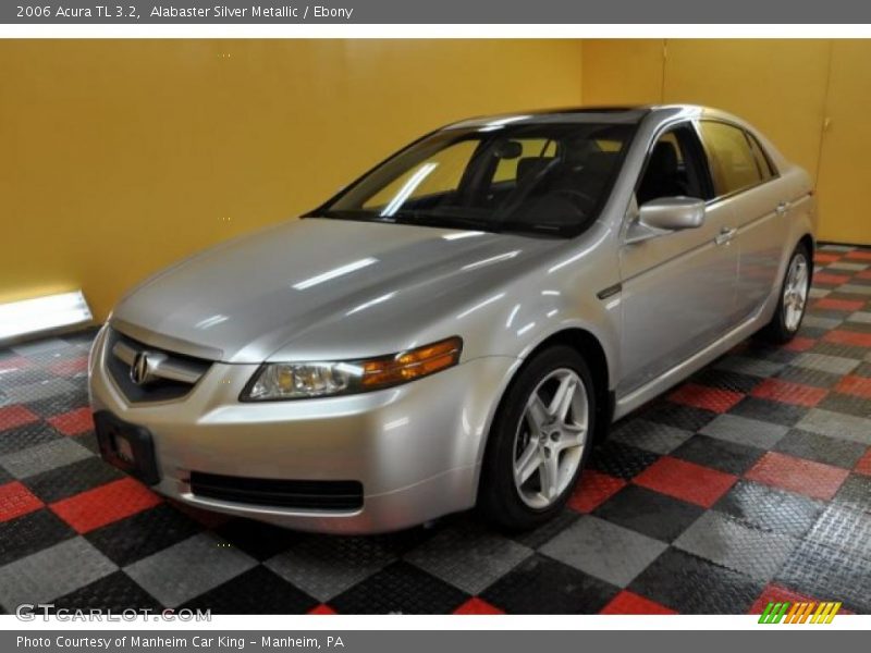 Alabaster Silver Metallic / Ebony 2006 Acura TL 3.2