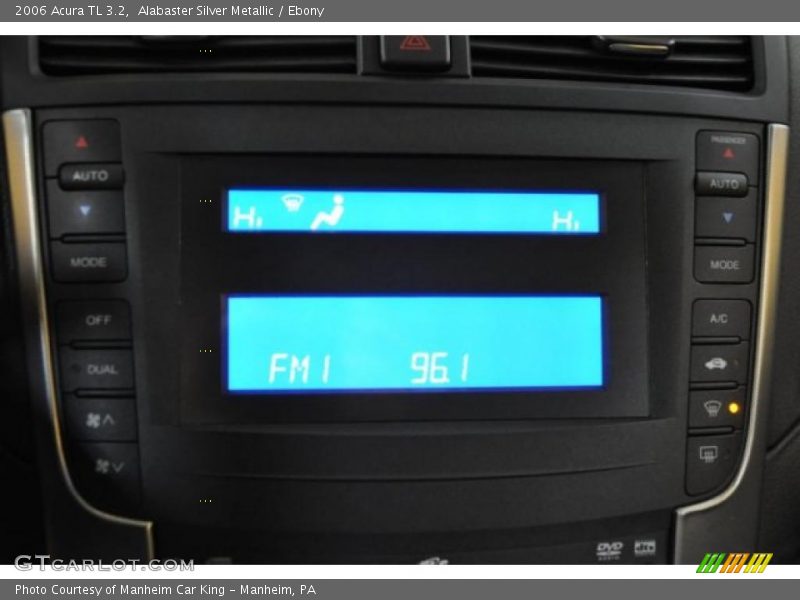 Alabaster Silver Metallic / Ebony 2006 Acura TL 3.2