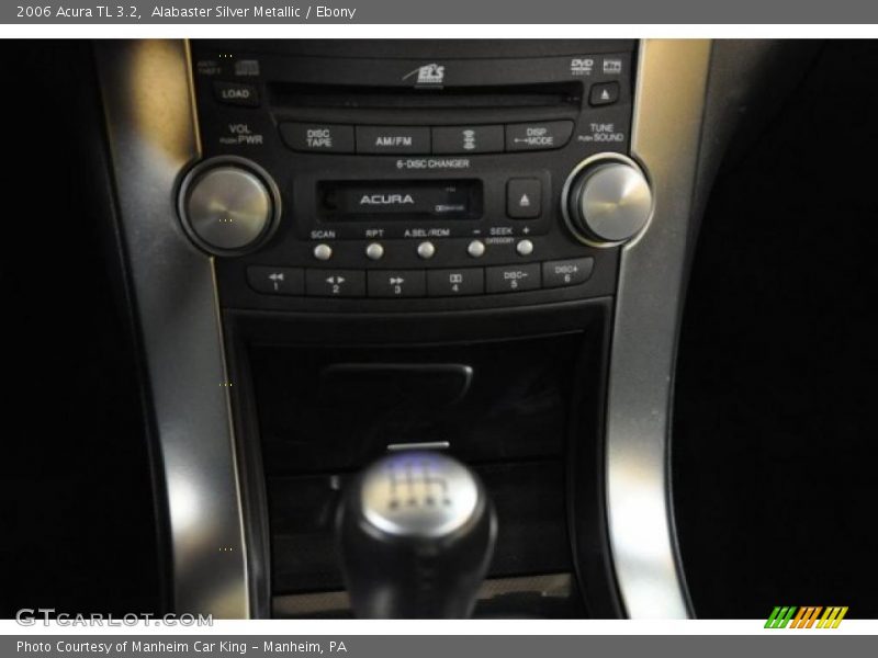Alabaster Silver Metallic / Ebony 2006 Acura TL 3.2
