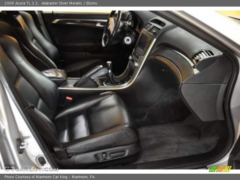 Alabaster Silver Metallic / Ebony 2006 Acura TL 3.2