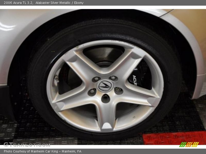 Alabaster Silver Metallic / Ebony 2006 Acura TL 3.2