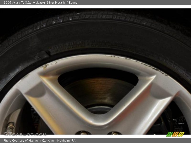 Alabaster Silver Metallic / Ebony 2006 Acura TL 3.2