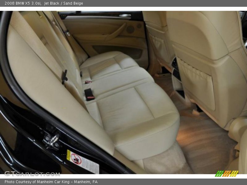 Jet Black / Sand Beige 2008 BMW X5 3.0si