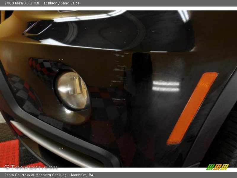 Jet Black / Sand Beige 2008 BMW X5 3.0si