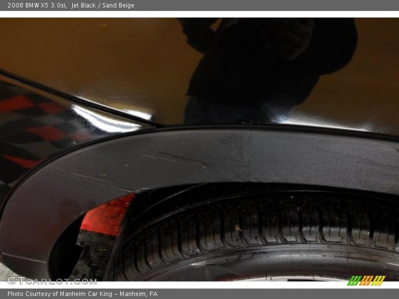 Jet Black / Sand Beige 2008 BMW X5 3.0si
