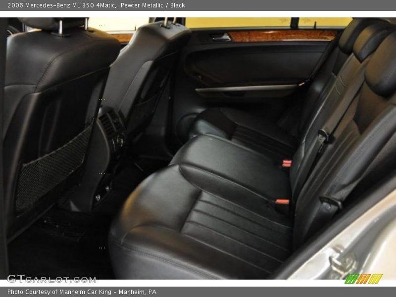 Pewter Metallic / Black 2006 Mercedes-Benz ML 350 4Matic