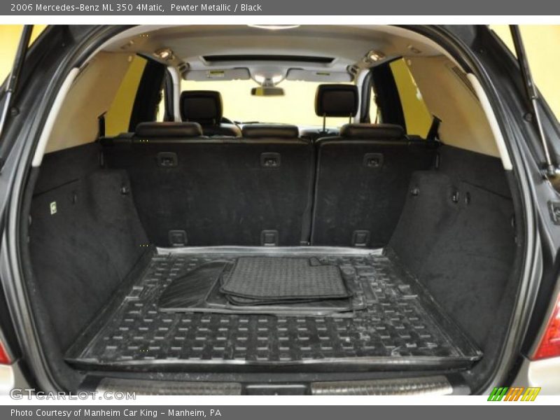 Pewter Metallic / Black 2006 Mercedes-Benz ML 350 4Matic