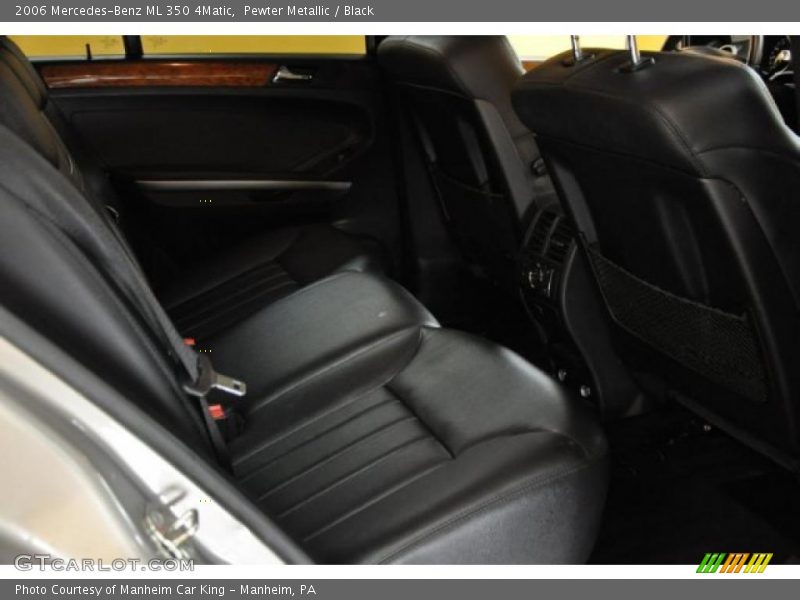 Pewter Metallic / Black 2006 Mercedes-Benz ML 350 4Matic
