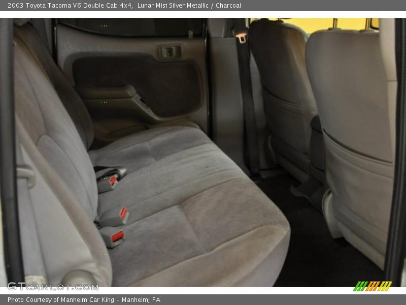 Lunar Mist Silver Metallic / Charcoal 2003 Toyota Tacoma V6 Double Cab 4x4