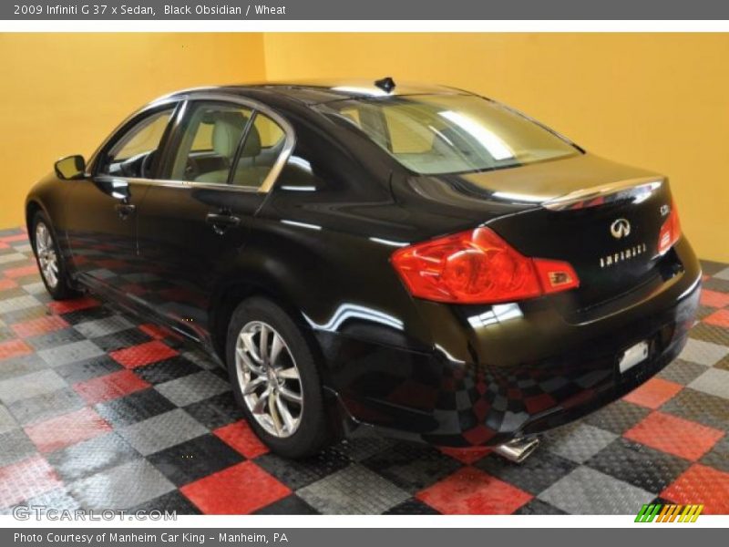 Black Obsidian / Wheat 2009 Infiniti G 37 x Sedan