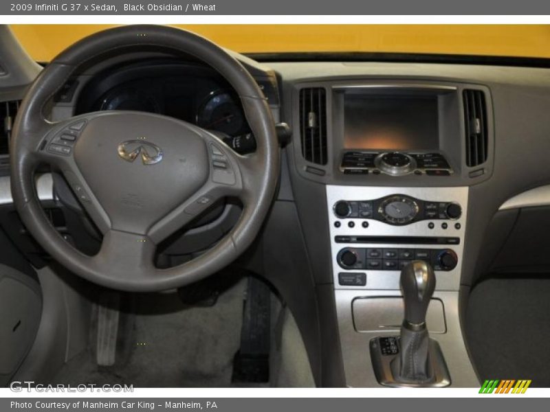 Black Obsidian / Wheat 2009 Infiniti G 37 x Sedan