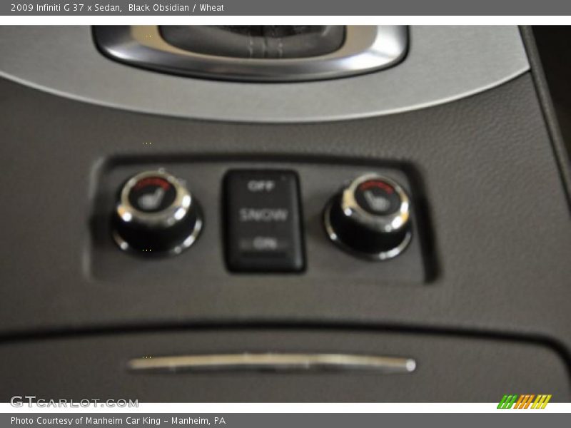 Black Obsidian / Wheat 2009 Infiniti G 37 x Sedan