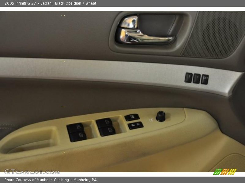 Black Obsidian / Wheat 2009 Infiniti G 37 x Sedan