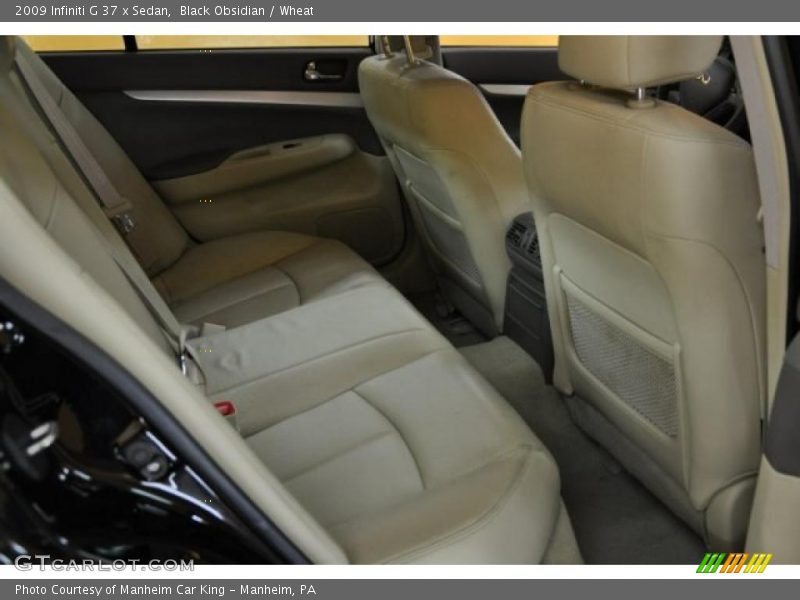 Black Obsidian / Wheat 2009 Infiniti G 37 x Sedan