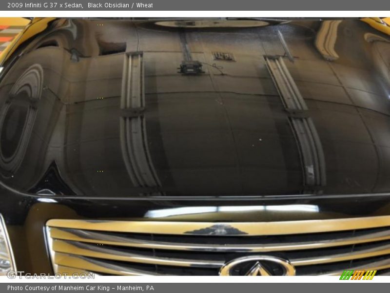 Black Obsidian / Wheat 2009 Infiniti G 37 x Sedan