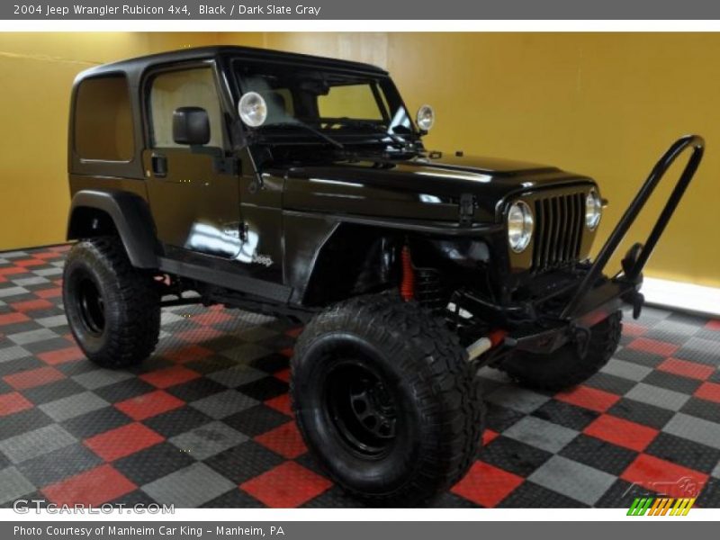Black / Dark Slate Gray 2004 Jeep Wrangler Rubicon 4x4