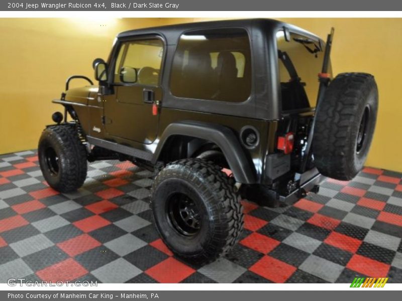 Black / Dark Slate Gray 2004 Jeep Wrangler Rubicon 4x4