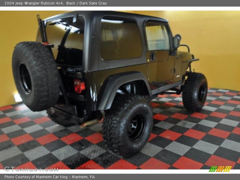 Black / Dark Slate Gray 2004 Jeep Wrangler Rubicon 4x4