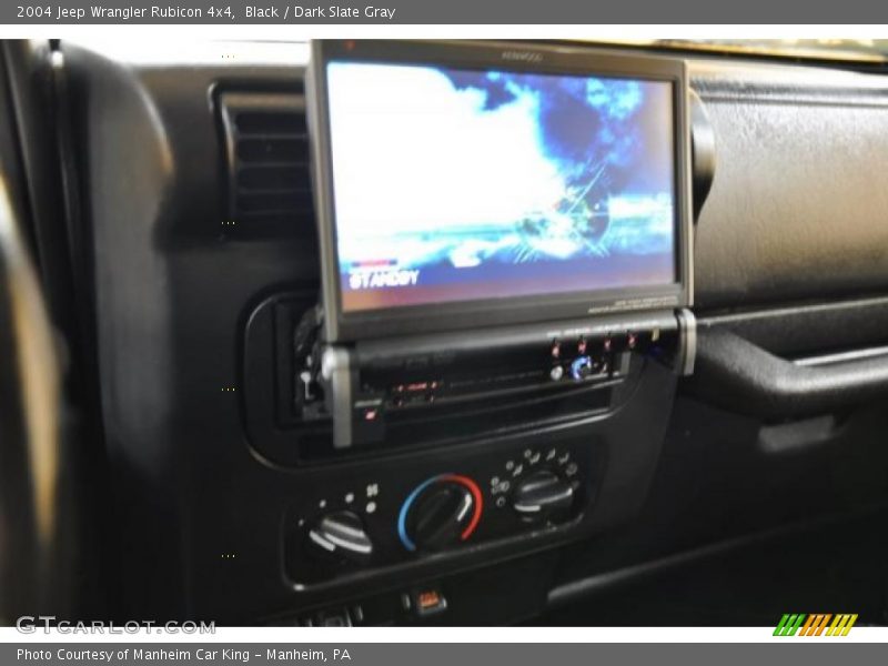 Black / Dark Slate Gray 2004 Jeep Wrangler Rubicon 4x4