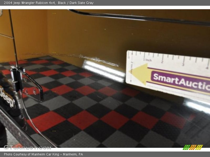 Black / Dark Slate Gray 2004 Jeep Wrangler Rubicon 4x4