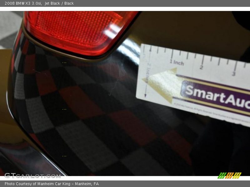 Jet Black / Black 2008 BMW X3 3.0si