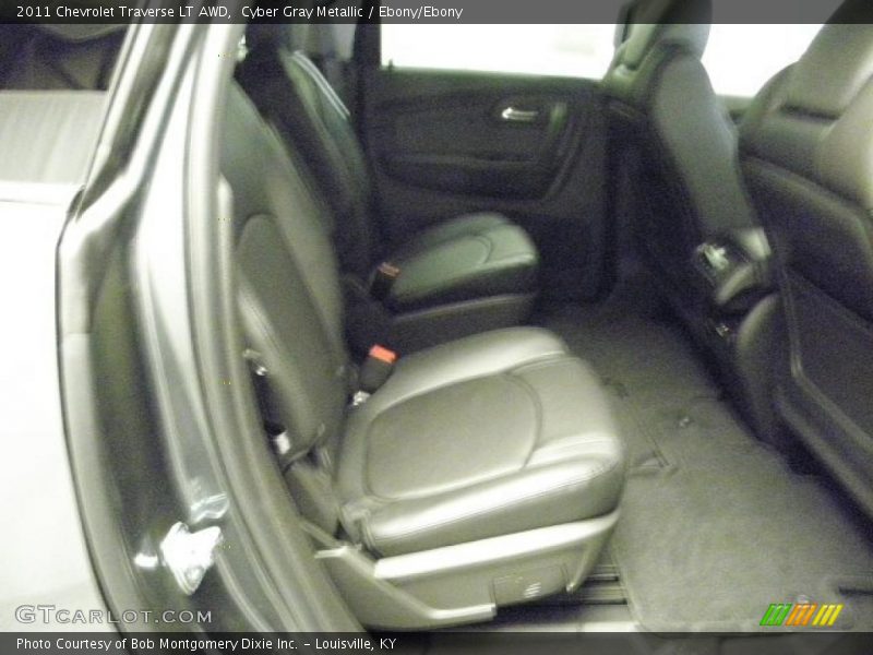 Cyber Gray Metallic / Ebony/Ebony 2011 Chevrolet Traverse LT AWD