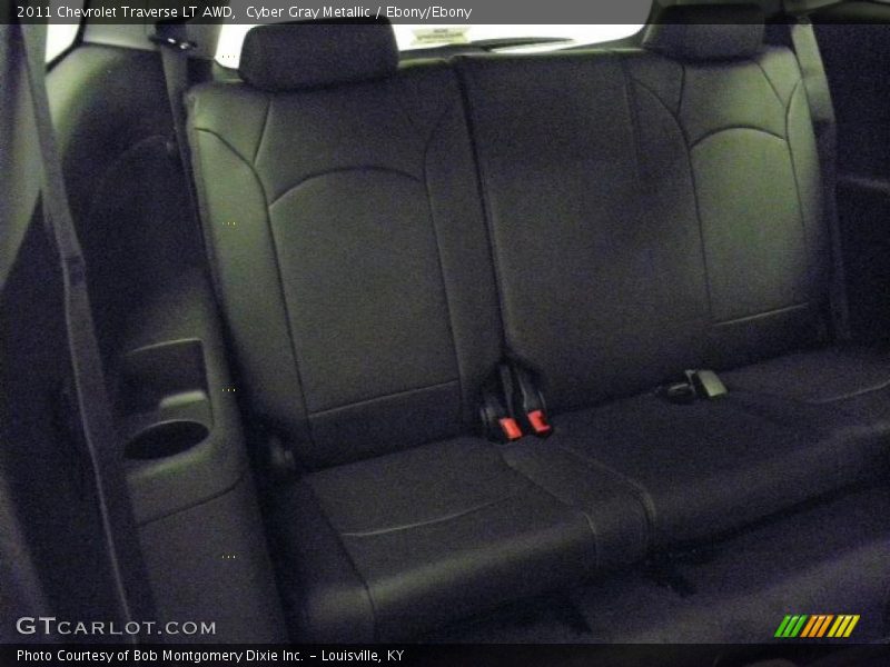 Cyber Gray Metallic / Ebony/Ebony 2011 Chevrolet Traverse LT AWD