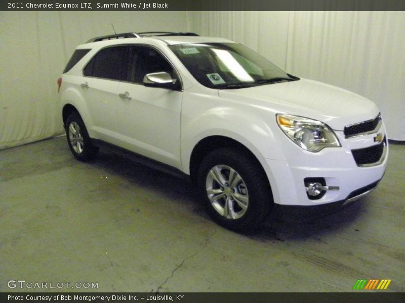 Summit White / Jet Black 2011 Chevrolet Equinox LTZ