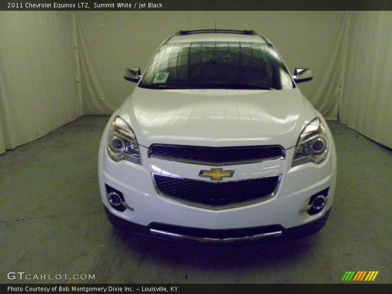Summit White / Jet Black 2011 Chevrolet Equinox LTZ