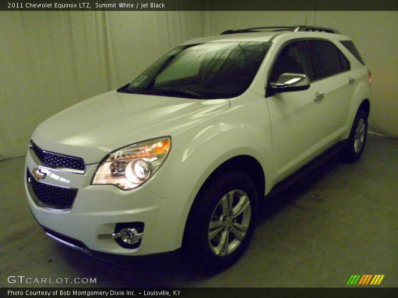 Summit White / Jet Black 2011 Chevrolet Equinox LTZ