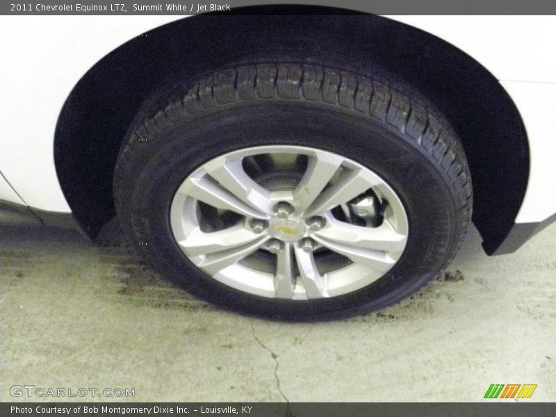 Summit White / Jet Black 2011 Chevrolet Equinox LTZ