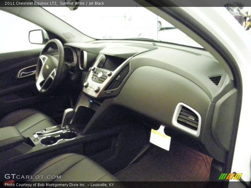 Summit White / Jet Black 2011 Chevrolet Equinox LTZ