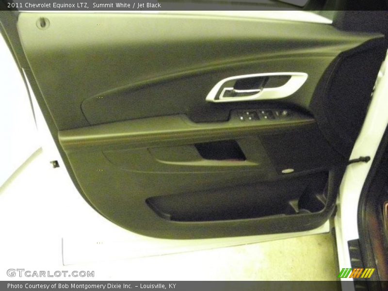 Summit White / Jet Black 2011 Chevrolet Equinox LTZ