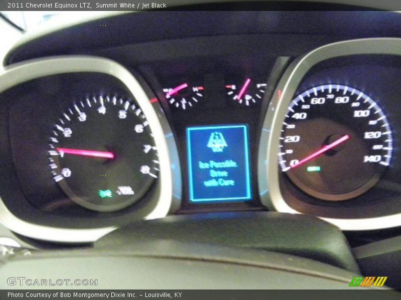 Summit White / Jet Black 2011 Chevrolet Equinox LTZ