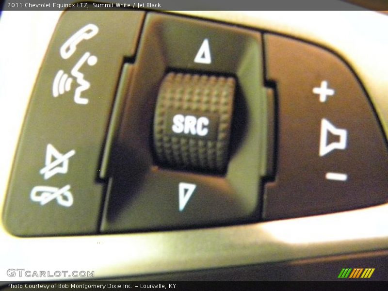 Summit White / Jet Black 2011 Chevrolet Equinox LTZ