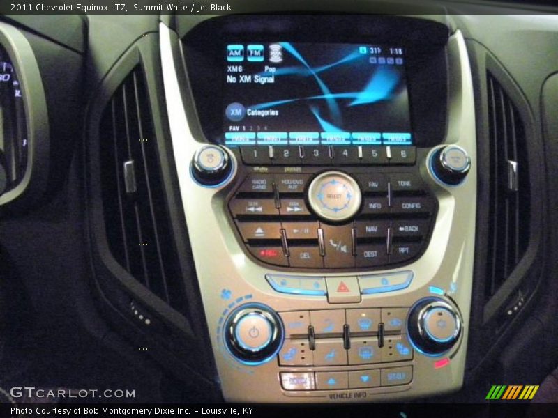 Controls of 2011 Equinox LTZ