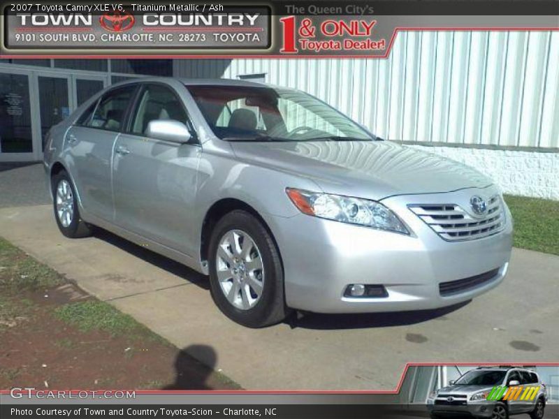Titanium Metallic / Ash 2007 Toyota Camry XLE V6