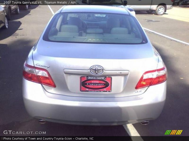 Titanium Metallic / Ash 2007 Toyota Camry XLE V6