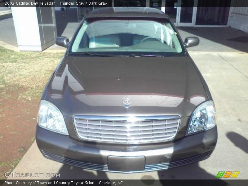 Thunder Gray / Dark Gray 2003 Cadillac DeVille Sedan